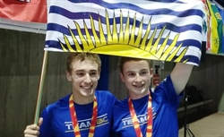 Silver and bronze medals for Team BC in men's 3-metre springboard 